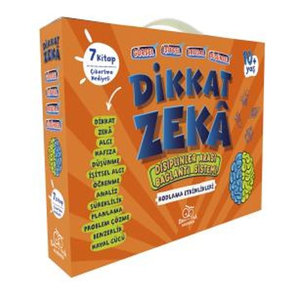 Dikkat  Zeka 4 Sınıf Seti  10 Yaş 7 Kitap