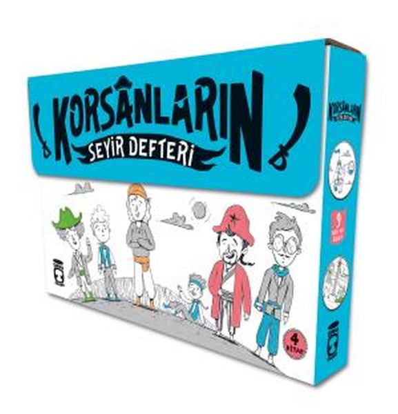 Korsanların Seyir Defteri Set 4 Kitap