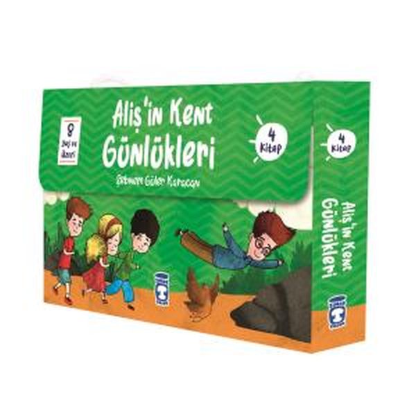 Alişin Kent Günlükleri  Set 4 Kitap