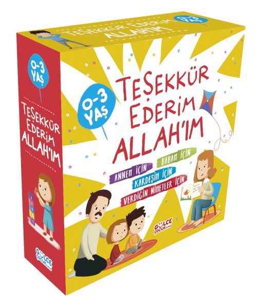 Teşekkür Ederim Allahım 4 Kitap Takım