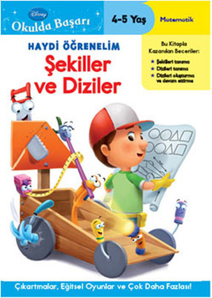 Okulda Başarı 01  Haydi Öğrenelim Şekiller ve Diziler 45 Yaş