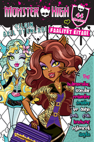 Monster High Çılgın Akıl Oyunları Faaliyet Kitabı