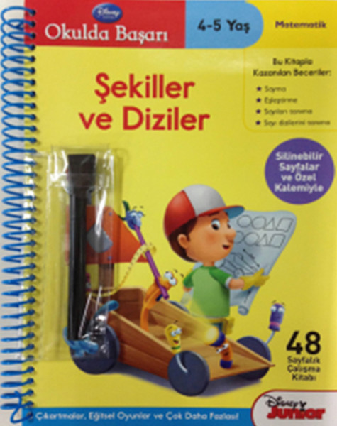 Okulda Başarı  Handy Manny 45 Yaş Şekiller ve Diziler