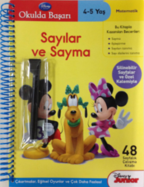 Okulda Başarı  Mickey Mouse Club House 45 Yaş Sayılar ve Sayma