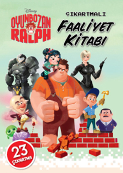 Oyunbozan Ralph  Çıkartmalı Faaliyet Kitabı