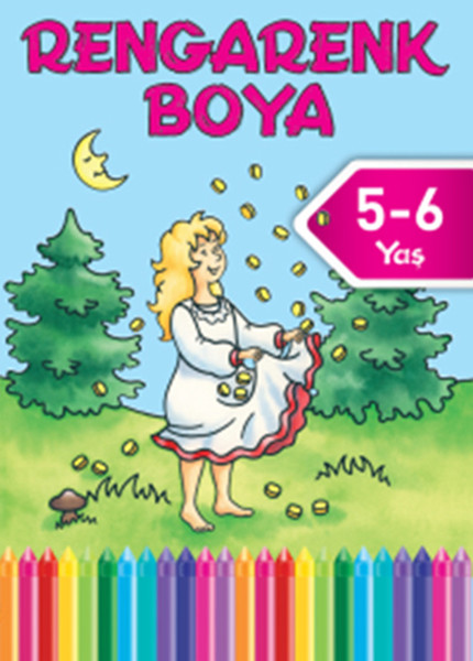 Rengarenk Boya 56 Yaş 8 Kitap