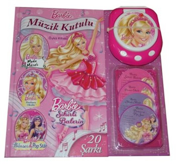 Barbie Müzik Kutulu Öykü Kitabı