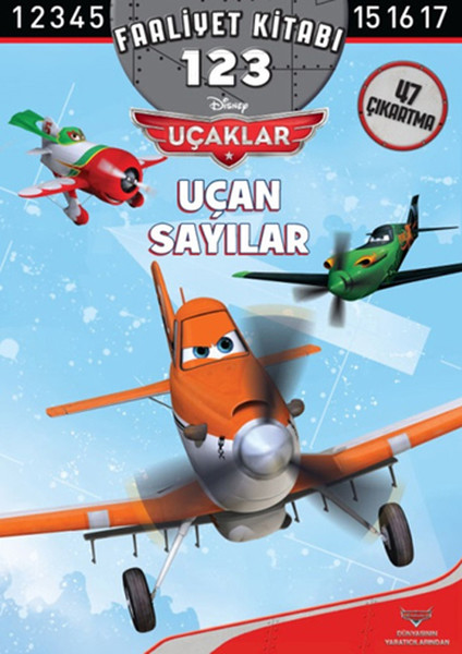 Uçaklar Uçan Sayılar 123 Faaliyet Kitabı