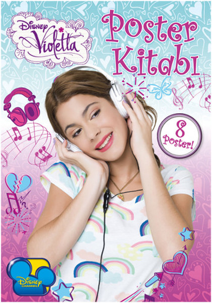 Disney Violetta  Poster Kitabı