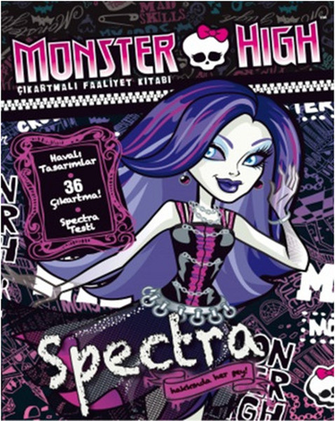 Monster High Spectra Çıkartmalı Faaliyet Kitabı