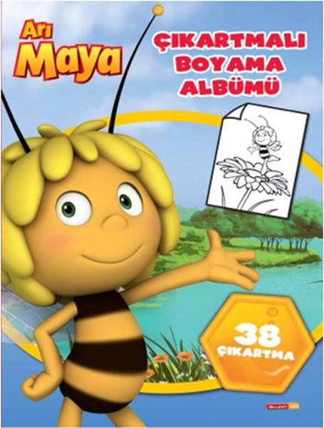 Arı Maya  Çıkartmalı Boyama Albümü