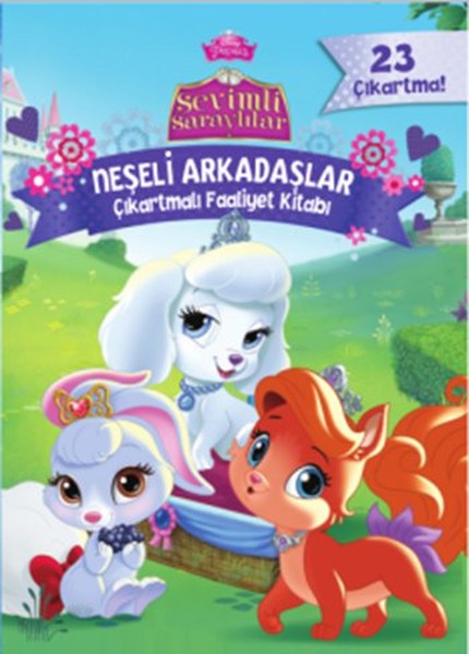 Disney Sevimli Saraylılar  Neşeli Arkadaşlar Çıkartmalı Faaliyet Kitabı