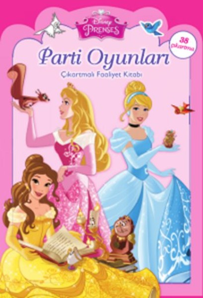 Disney Prenses Parti Oyunları  Çıkartmalı Faaliyet Kitabı