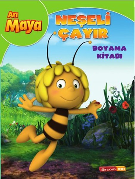 Arı Maya Neşeli Çayır Boyama Kitabı