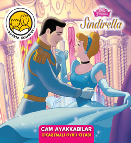 Disney Sindirella Cam Ayakkabılar Çıkartmalı Öykü Kitabı