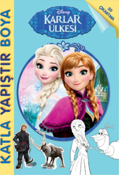 Disney Karlar Ülkesi Katla Yapıştır Boya