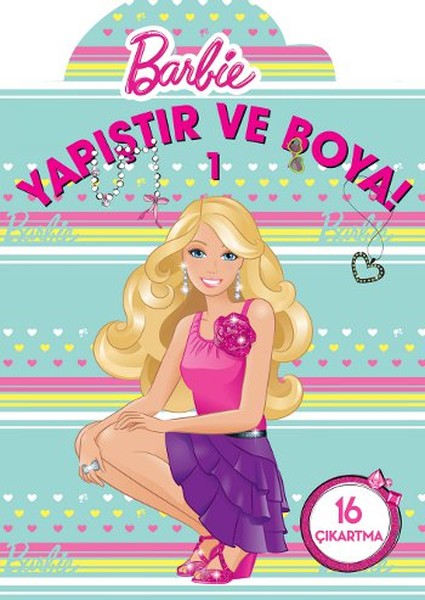 Barbie Yapıştır ve Boya 1