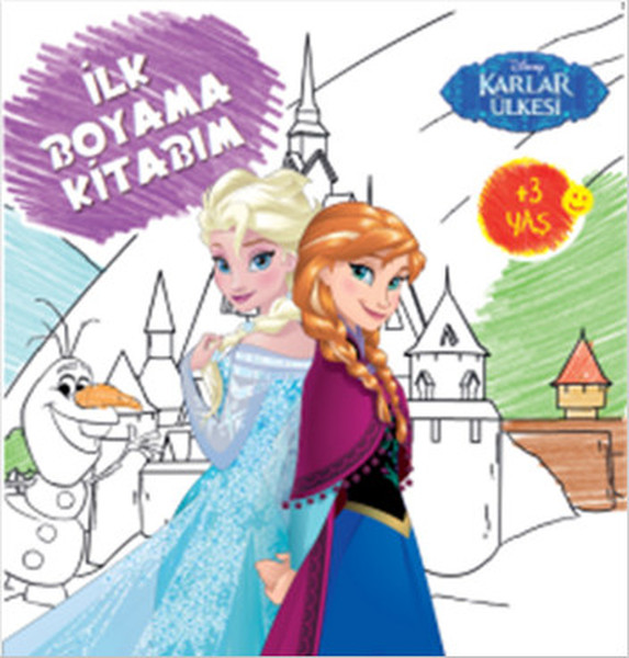 Disney İlk Boyama Kitabım  Karlar Ülkesi