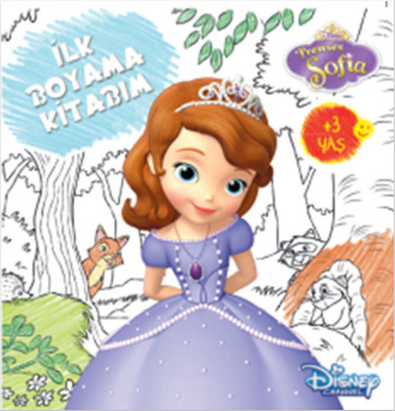 Disney İlk Boyama Kitabım  Sofia