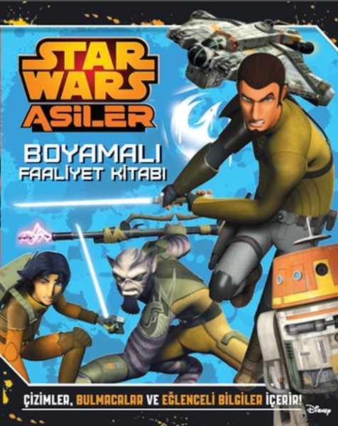 Starwars Asiler Boyamalı Faaliyet Kitabı