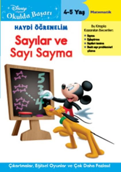 Okulda Başarı  Sayılar ve Sayma Mickey 45 Yaş