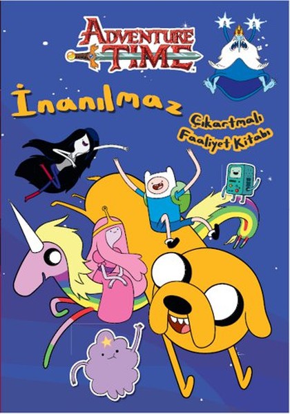 Adventure Time  İnanılmaz Çıkartmalı Faaliyet