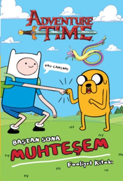 Adventure Time  Baştan Sona Muhteşem Faaliyet Kitabı