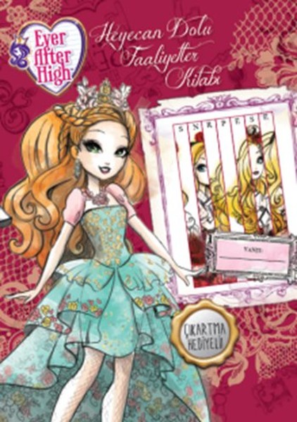 Ever After High Heyecan Dolu Faaliyetler Kitabı