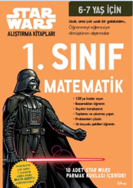 Starwars Alıştırma Kitapları  1 Sınıf Matematik