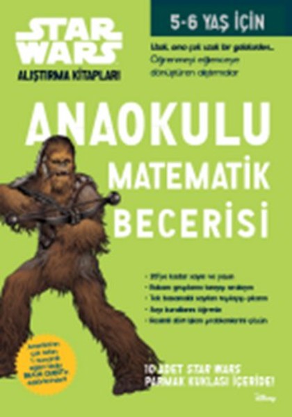 Starwars Alıştırma Kitapları  Anaokulu Matematik Becerisi