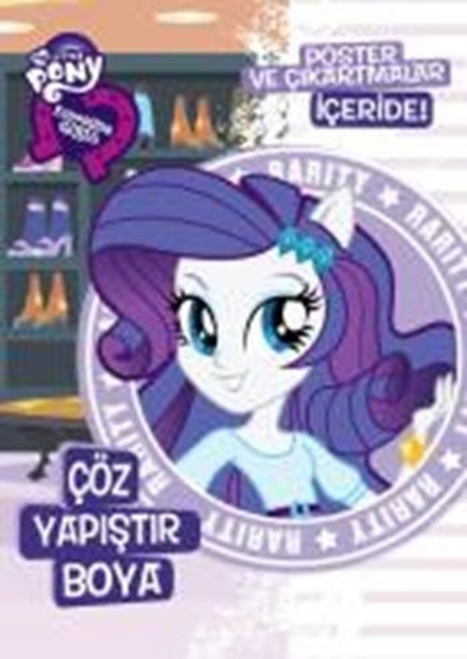 My Little Pony EQ Girls Çöz Yapıştır Boya  2