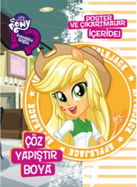 My Little Pony EQ Girls Çöz Yapıştır Boya  1