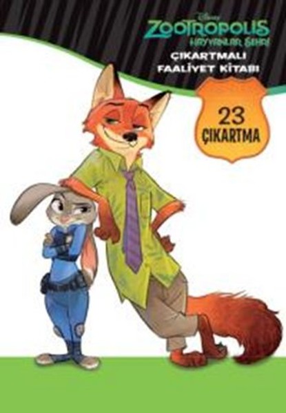 Disney Zootropolis Hayvanlar çıkartmalı Faaliyet Kitabı