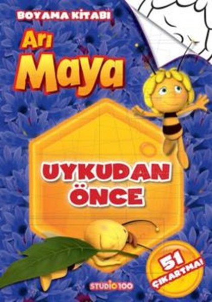 Arı Maya  Uykudan Önce Boyama Kitabı