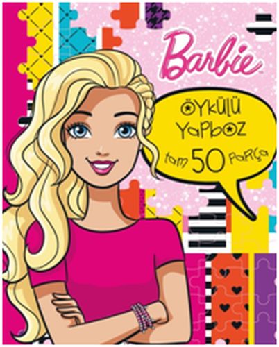 Barbie Öykülü Yapboz Kitabı