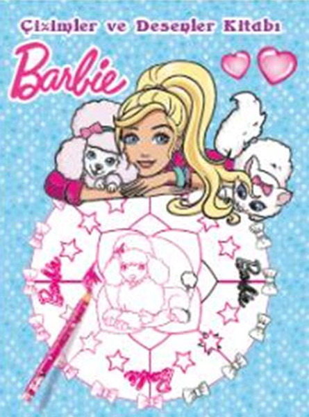 Barbie Çizimler ve Desenler Kitabı