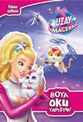 Barbie Uzay Macerası Boya Oku Yapıştır