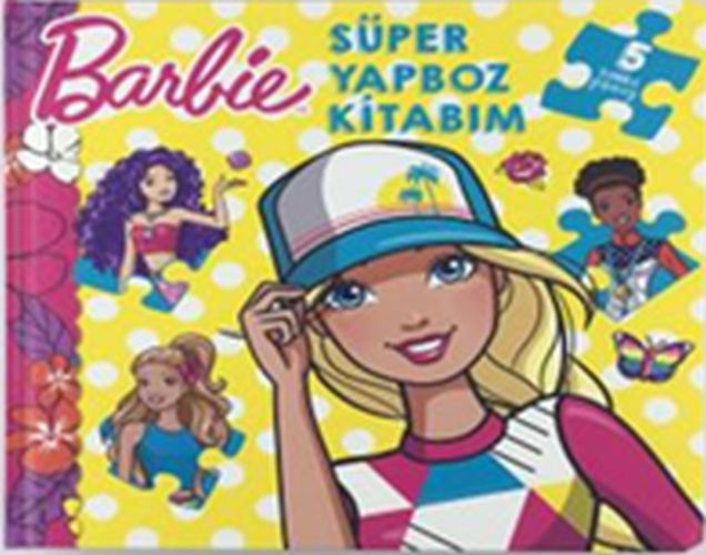 Barbie  Süper Yapboz Kitabım