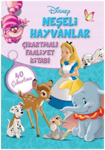 Disney Neşeli Hayvanlar  Çıkartmalı Faaliyet Kitabı