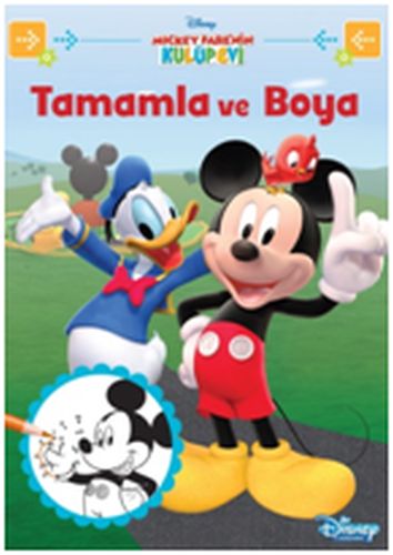 Disney Mickey Farenin Kulüp Evi  Tamamla ve Boya