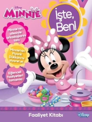 Disney Minnie İşte Ben  Faaliyet Kitabı