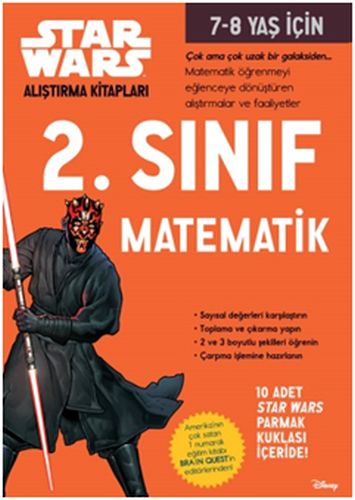 Starwars Alıştırma Kitapları 2 Sınıf Matematik 78 Yaş