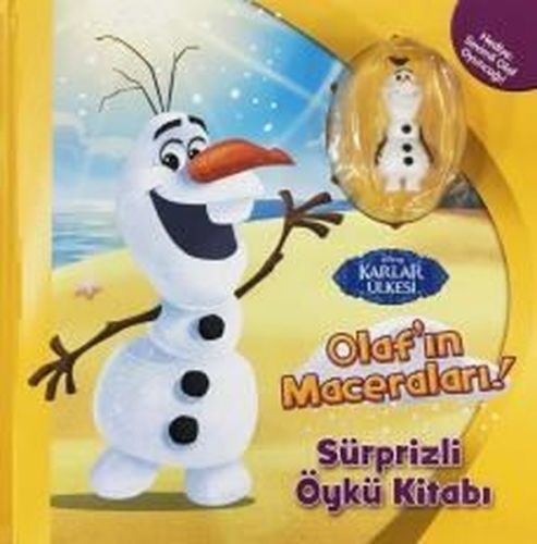 Karlar Ülkesi Olafın Maceraları Sürprizli Öykü Kitabı Ciltli