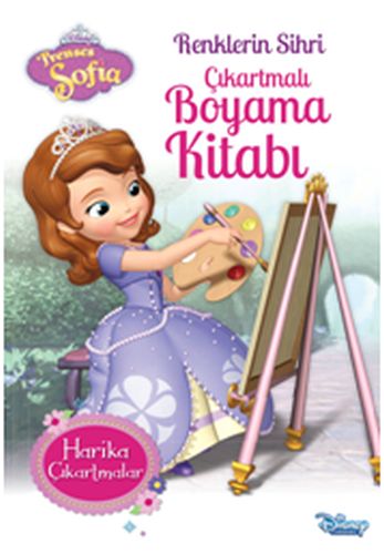 Disney Prenses Sofia Renklerin Sihri Çıkartmalı Boyama Kitabı