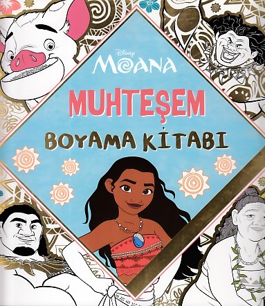 Moana Muhteşem Boyama Defteri