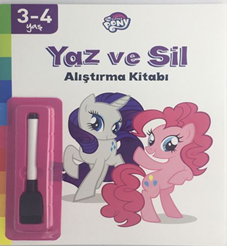 My Little Pony  Yaz ve Sil Alıştırma Kitabı