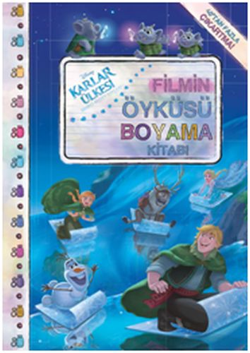 Disney Karlar Ülkesi  Filmin Öyküsü Boyama Kitabı