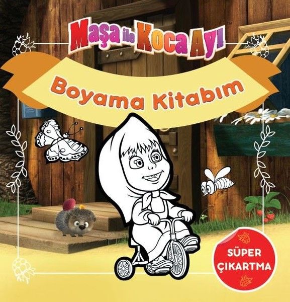 Maşa ile Koca Ayı Boyama Kitabım