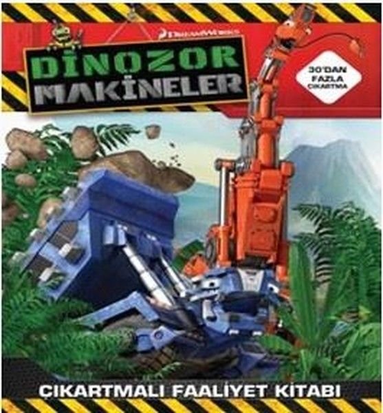 Dinazor Makineler  Çıkartmalı Faaliyet Kitabı