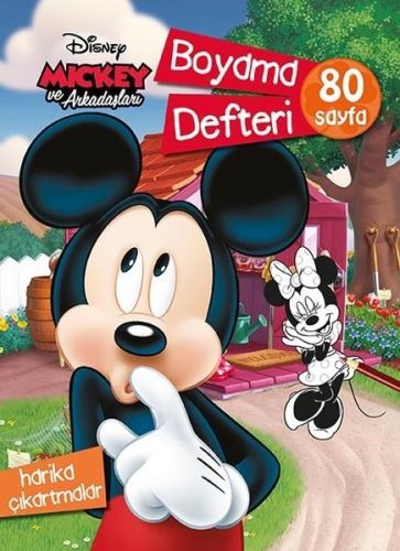 Mickey ve Arkadaşları Boyama Defteri